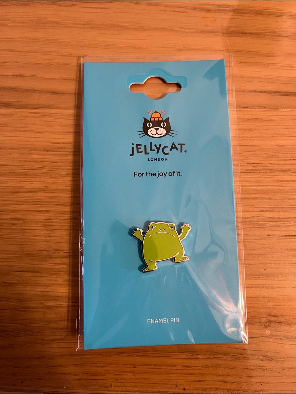 NWT Jellycat frog Pin